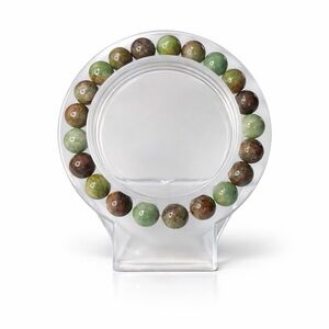 8mm African Green Opal Bracelet